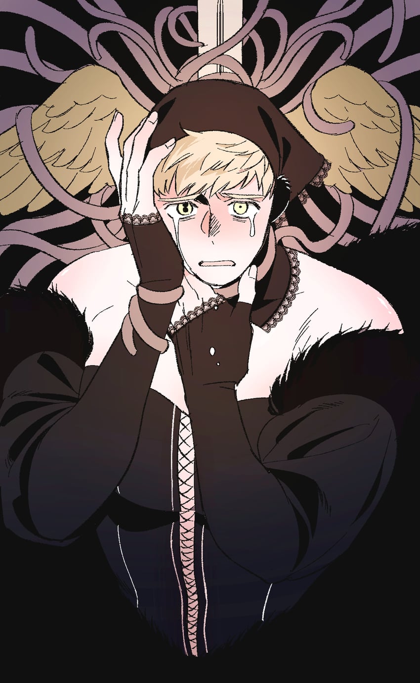 marcille donato, laios touden, and kensuke (dungeon meshi) drawn by daki_info