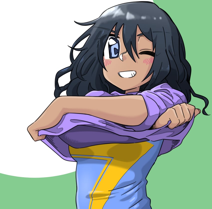 ms. marvel and kamala khan (marvel) drawn by neo_(neovariable)