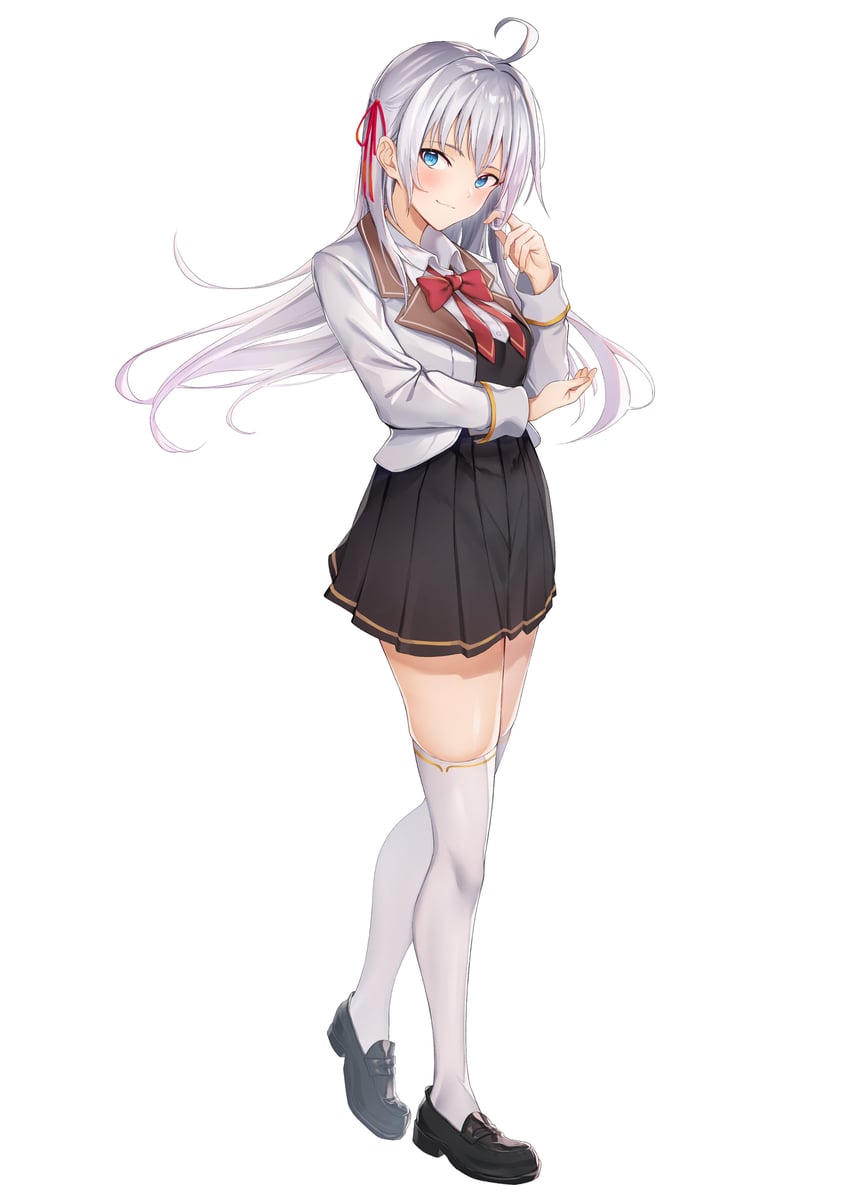 alisa mikhailovna kujou (tokidoki bosotto roshia-go de dereru tonari no alya-san) drawn by tapioka_(oekakitapioka)