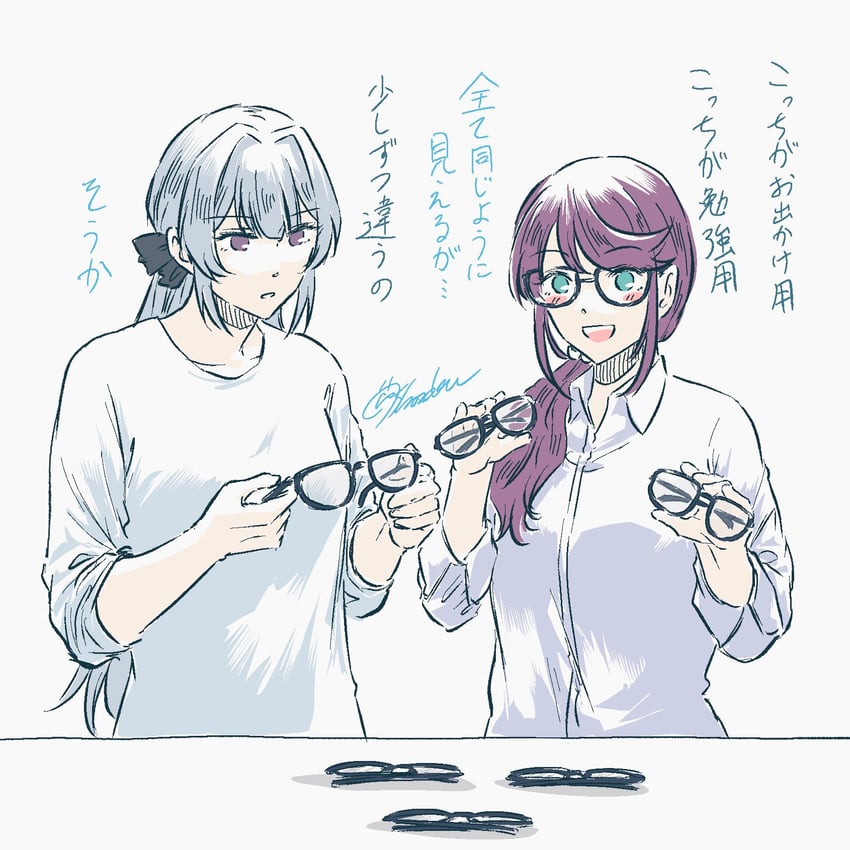 hoshimi junna and yukishiro akira (shoujo kageki revue starlight and 1 more) drawn by shozoku