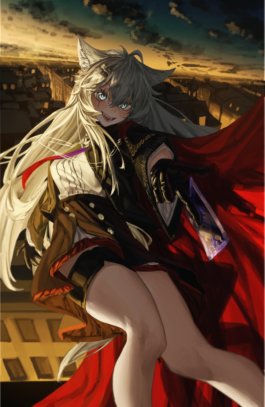 lappland and lappland the decadenza (arknights) drawn by black_knight