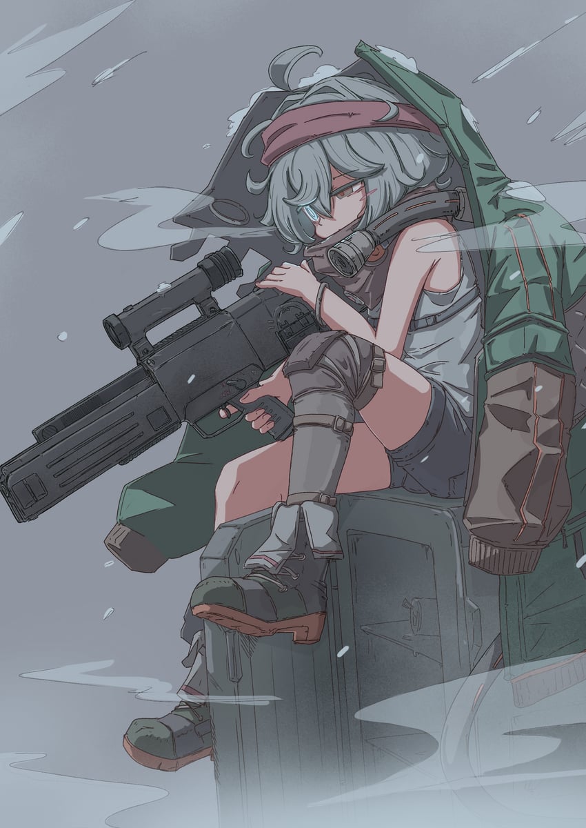 g11 and mechty (girls' frontline and 1 more) drawn by player193