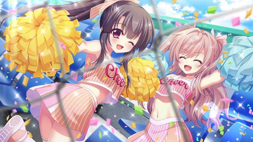 ichikishima mizuha and himura nagisa (re:stage!) drawn by izumi_tsubasu