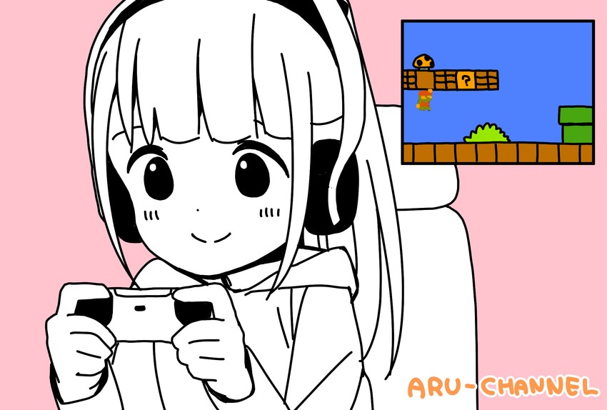 mario and honshou aru (mario and 2 more) drawn by katsuwo_(cr66g)
