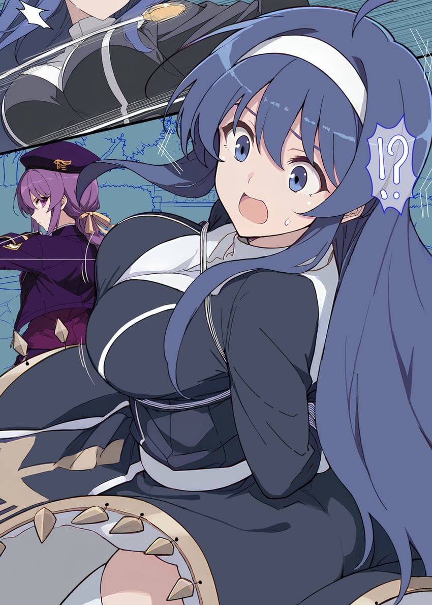sion eltnam, orie ballardiae harada, and eltnum (under night in-birth) drawn by ballardiae1007