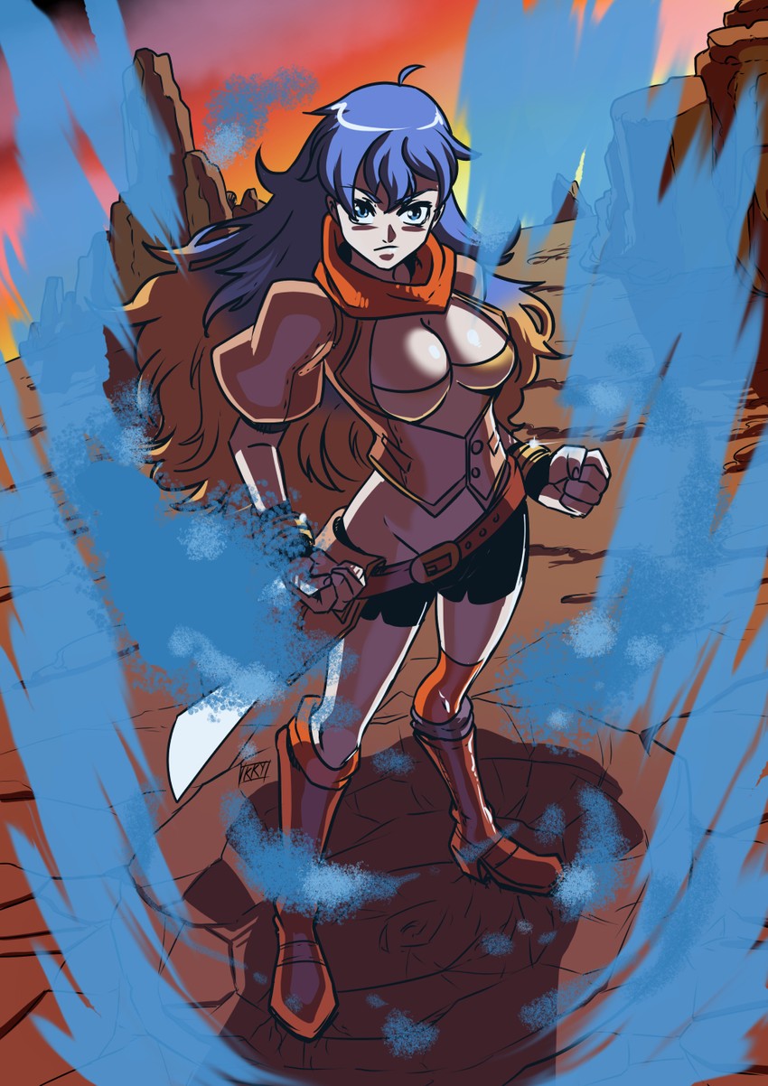 yang xiao long (dragon ball and 1 more) drawn by kukuruyo