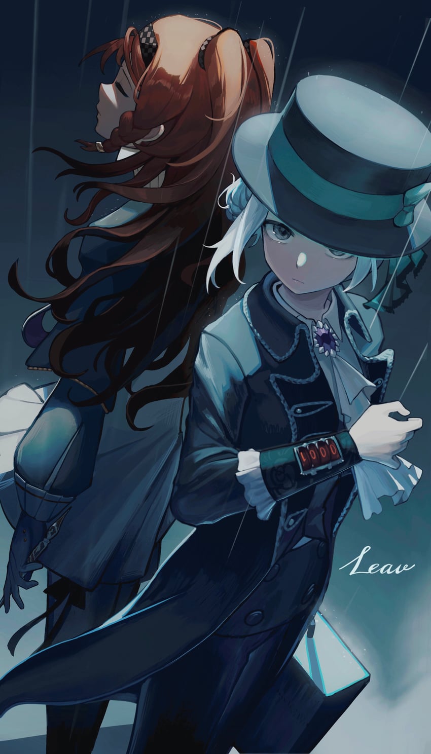 vertin and sonetto (reverse:1999) drawn by yi_zhi_yaqian