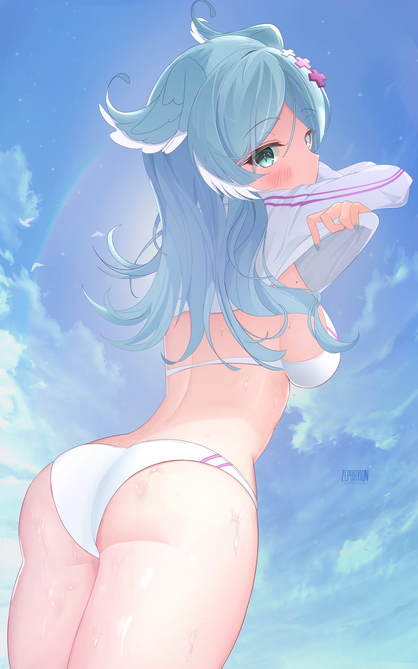 elira pendora (nijisanji and 1 more) drawn by zephryion