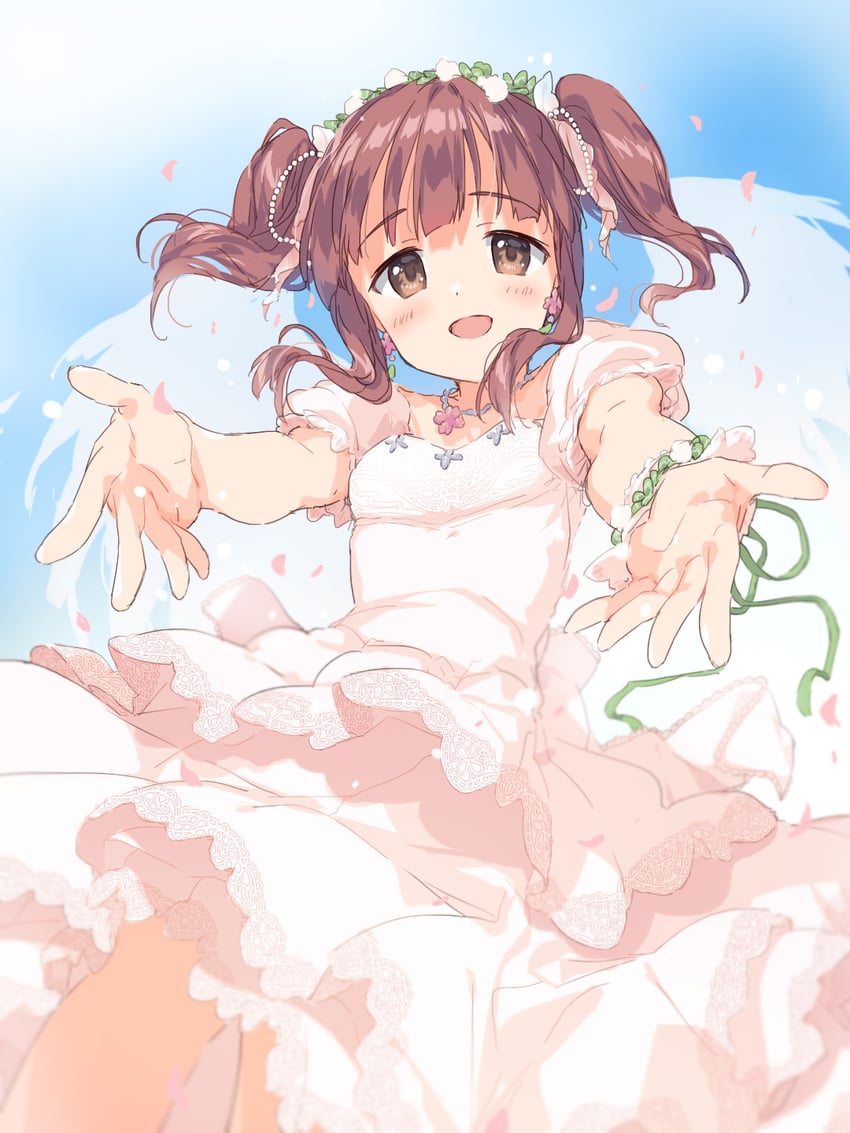 ogata chieri (idolmaster and 1 more) drawn by ekolu