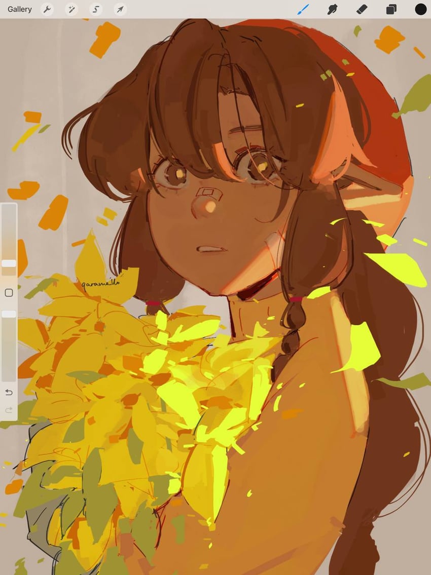 tallulah (minecraft youtube and 1 more) drawn by qarameiio