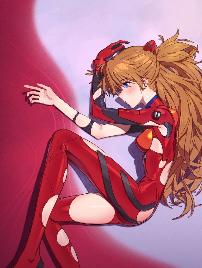 souryuu asuka langley (neon genesis evangelion and 2 more) drawn by b1026
