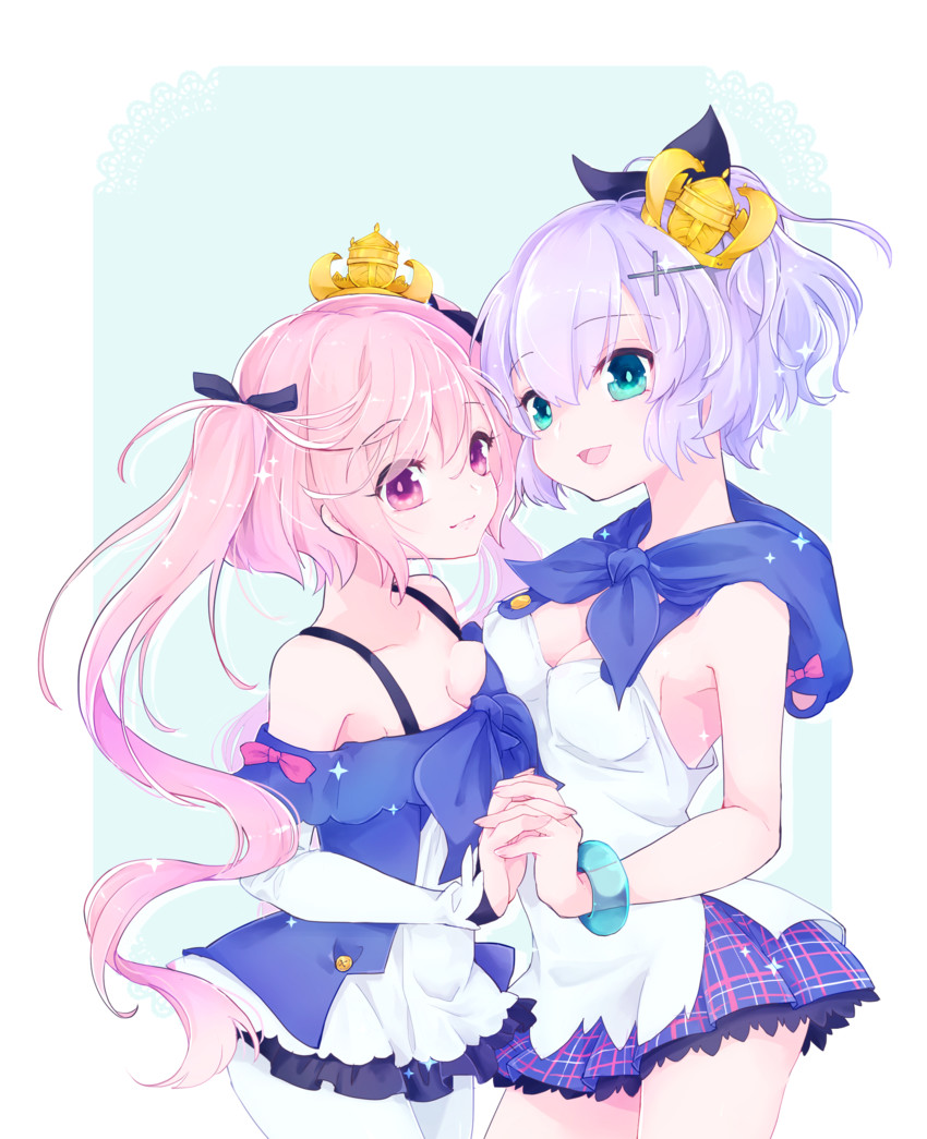 javelin and juno (azur lane) drawn by shichijou_natori