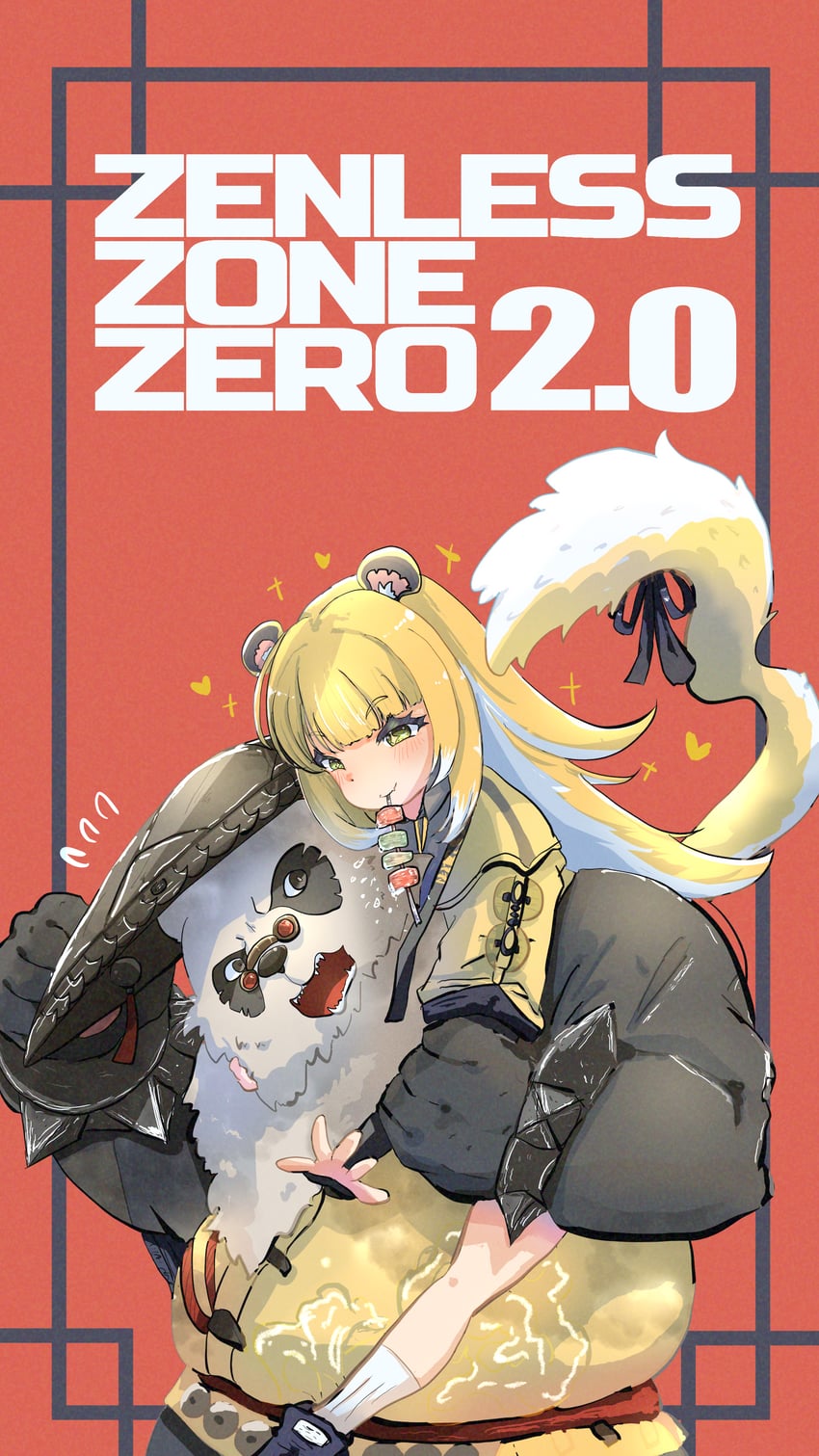 ju fufu and pan yinhu (zenless zone zero) drawn by kurone_sc