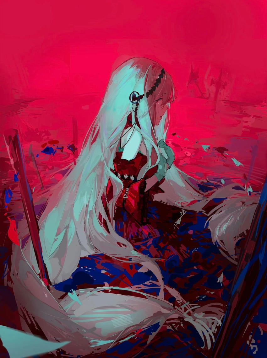 skadi and skadi the corrupting heart (arknights)