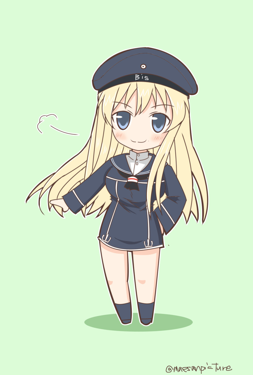 bismarck and z1 leberecht maass (kantai collection) drawn by mae_(maesanpicture)