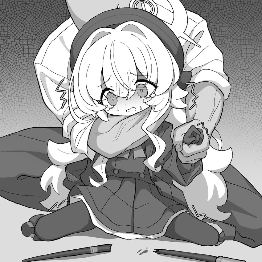 professor niyaniya (blue archive) drawn by ketsu_juuji_killer_(kejuki)