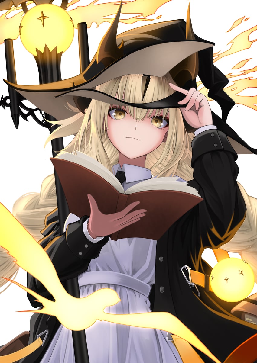 reed and reed the flame shadow (arknights) drawn by myudo-0323