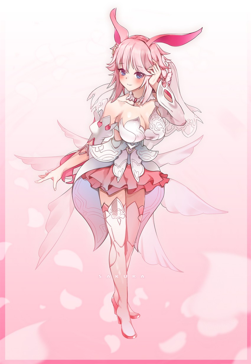 yae sakura (honkai and 1 more) drawn by gimnang