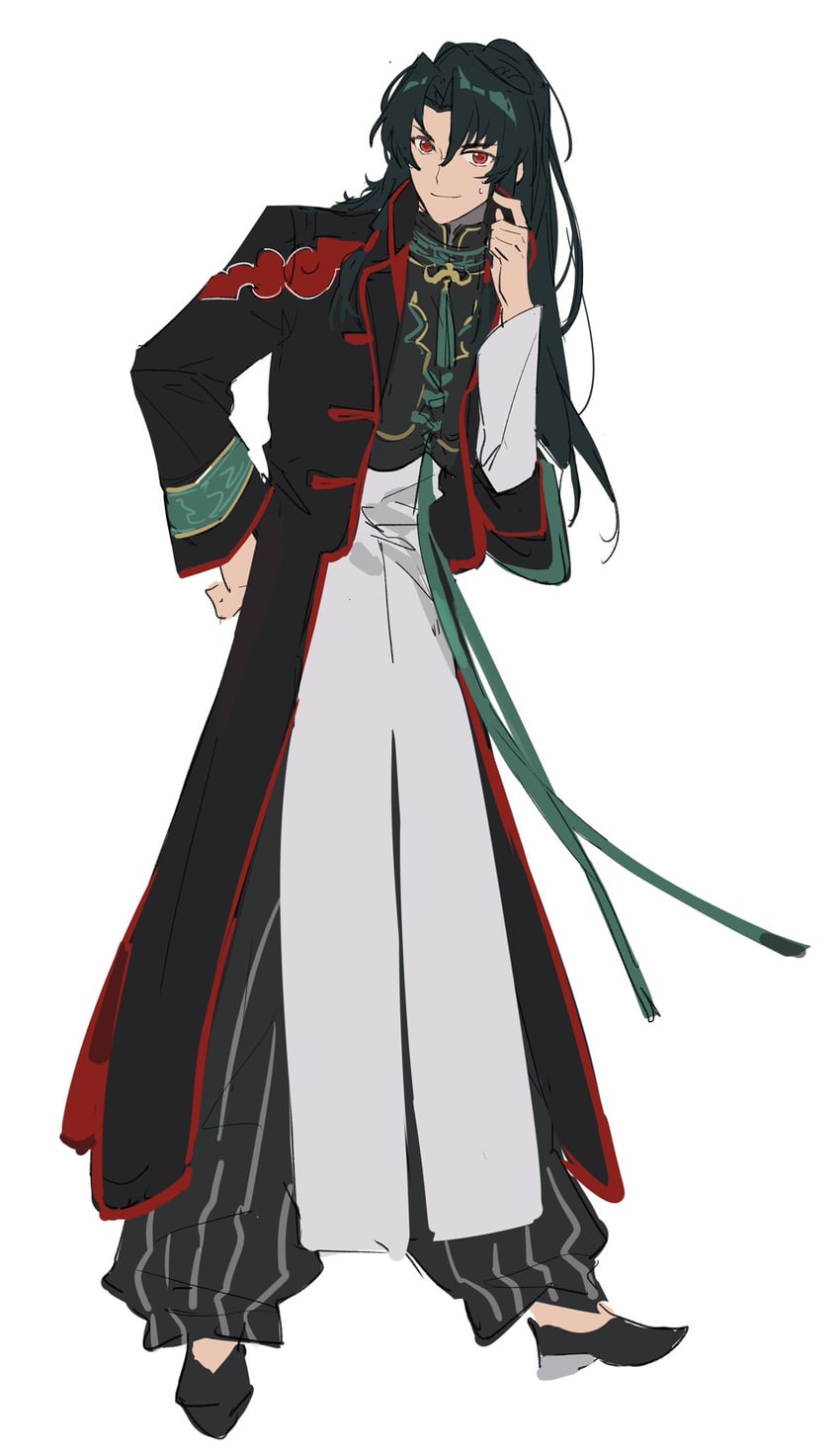 taigong wang and zheng chenggong (fate and 2 more) drawn by rgb12800