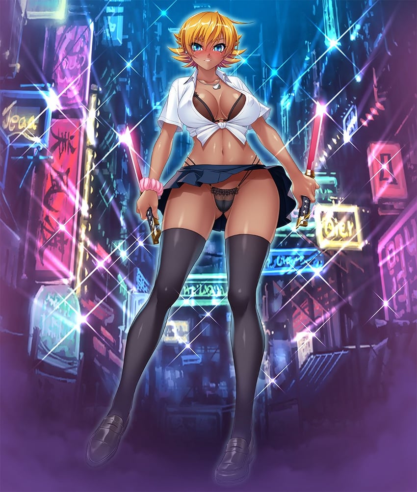 igawa sakura (taimanin and 4 more) drawn by kagami_hirotaka