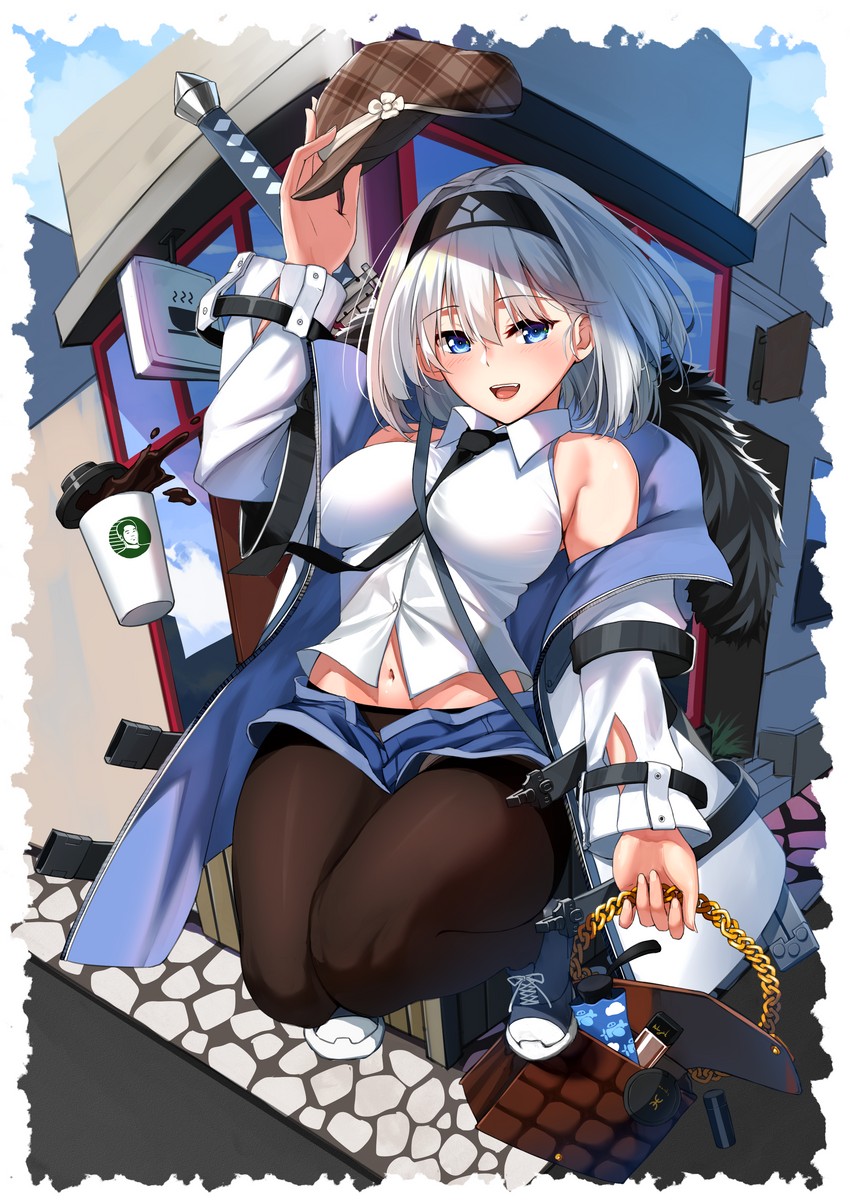 yajuu senpai and a6m zero (manatsu no yo no inmu and 2 more) drawn by bishi_(bishi)