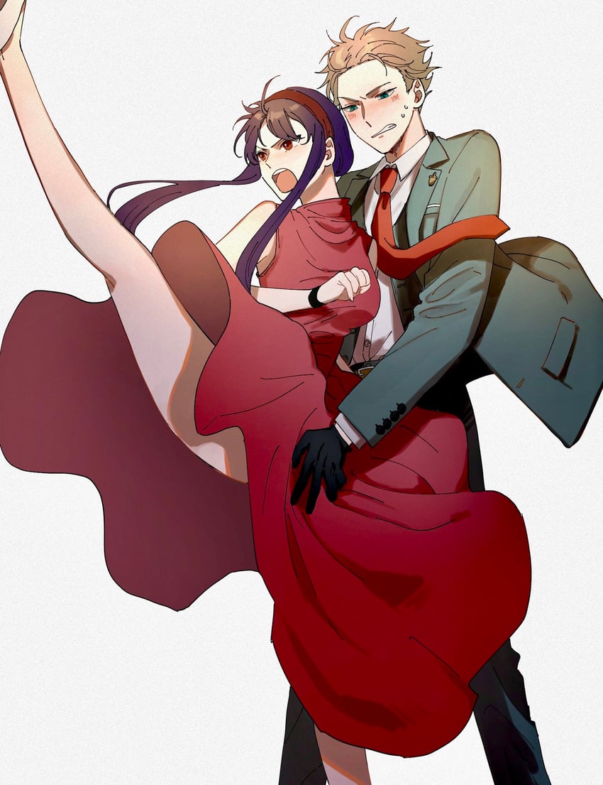 yor briar and twilight (spy x family) drawn by pikko_(pikopikopikko)