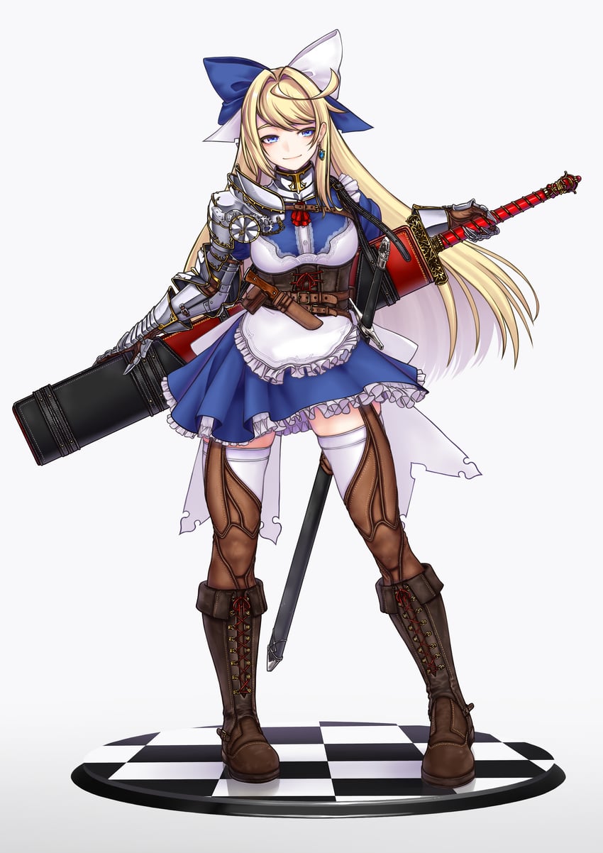 alice (original and 1 more) drawn by haiiro_gundan