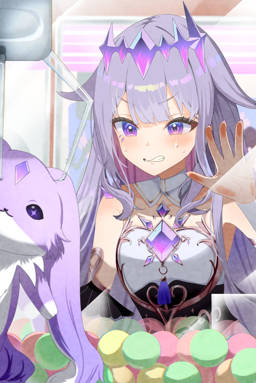 koseki bijou and geow (hololive and 1 more) drawn by satoti_chang