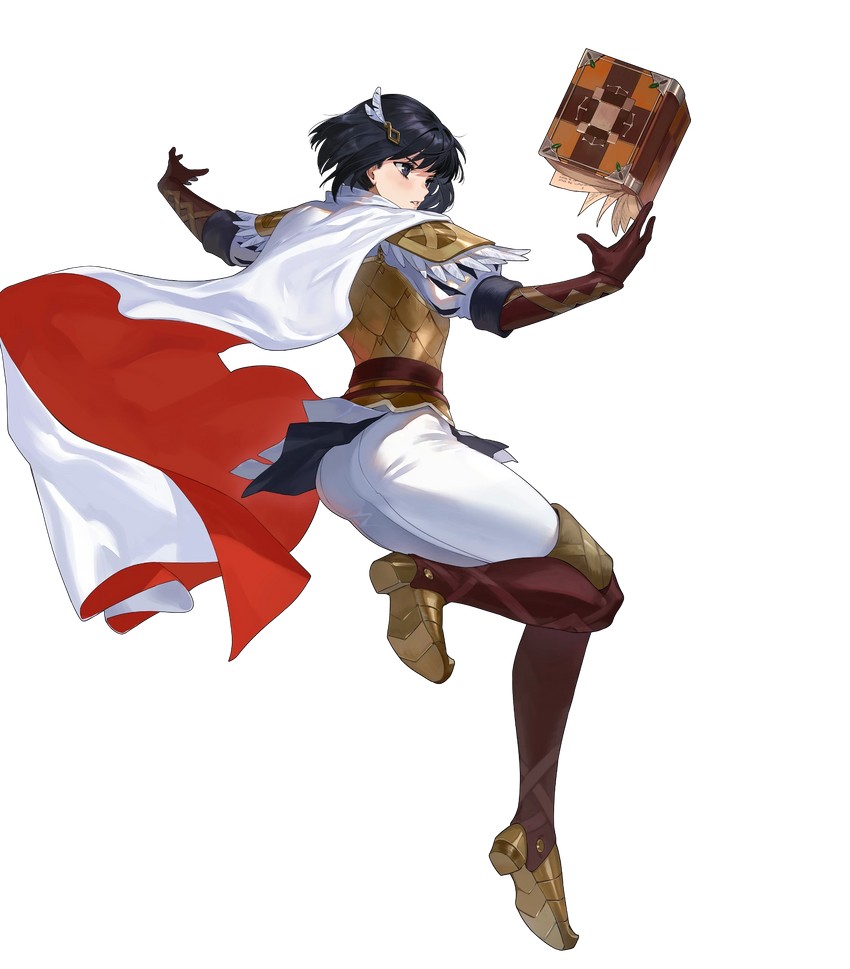 olwen (fire emblem and 2 more) drawn by ekao