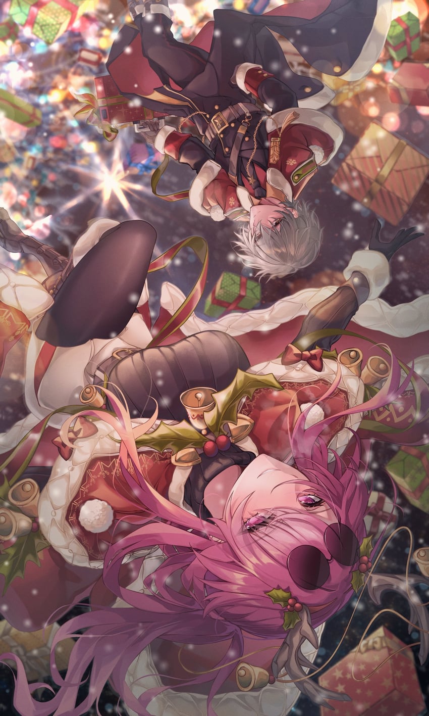 trailblazer, kafka, and caelus (honkai and 1 more) drawn by blitz_predator
