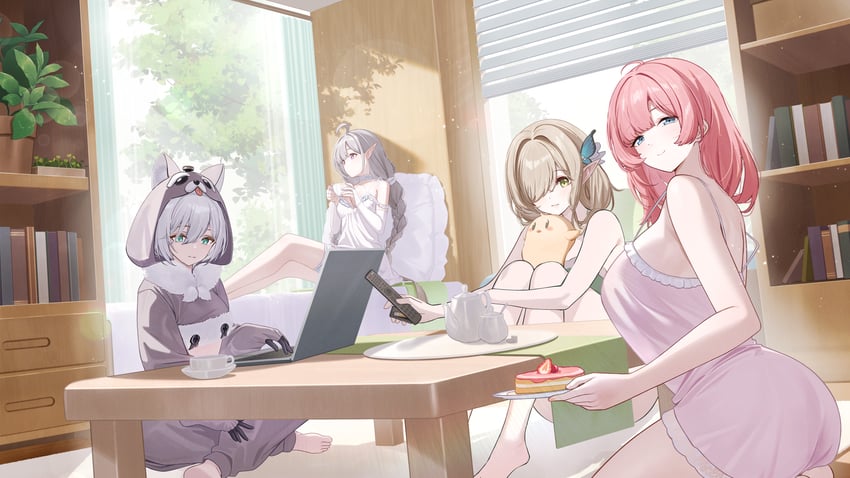 manjuu, de zeven provincien, kazan, evertsen, and oleg (azur lane)