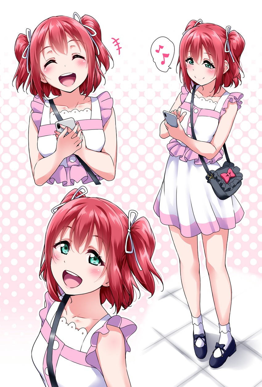 kurosawa ruby (love live! and 1 more) drawn by yopparai_oni