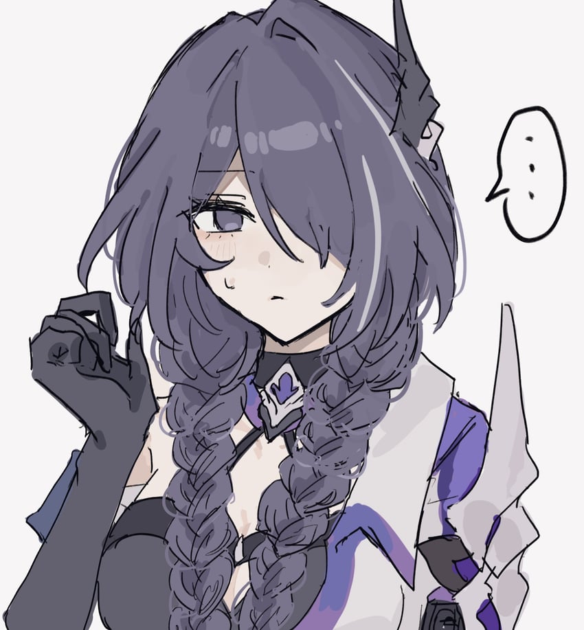 acheron (honkai and 1 more) drawn by rekka_shinai