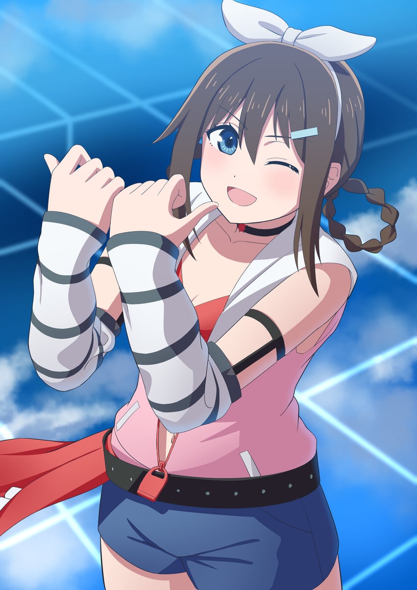 osaka shizuku (love live! and 2 more) drawn by daiz1213
