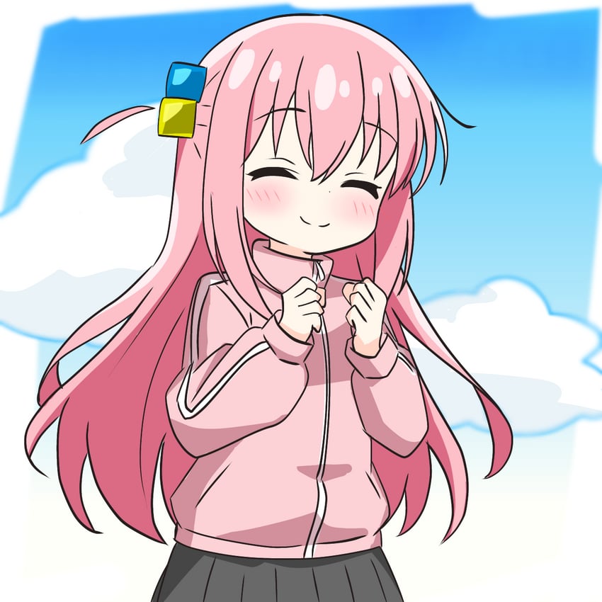 gotoh hitori (bocchi the rock!) drawn by kotatsu-mazoku