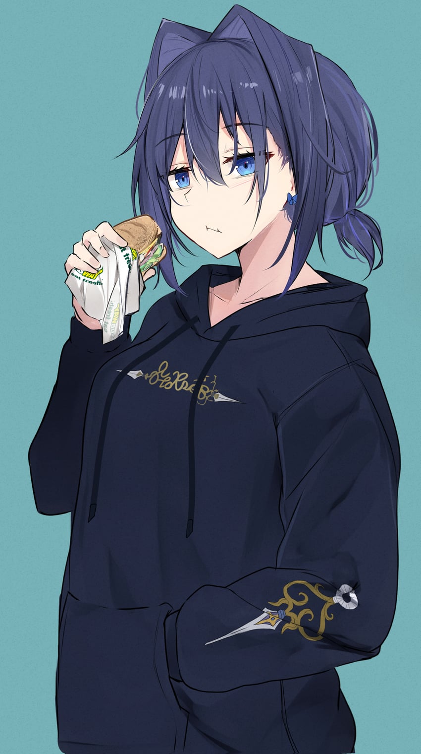 ouro kronii (hololive and 1 more) drawn by shuuzo3