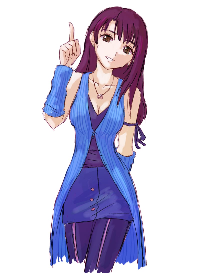 rinoa heartilly (final fantasy and 1 more) drawn by zawabug