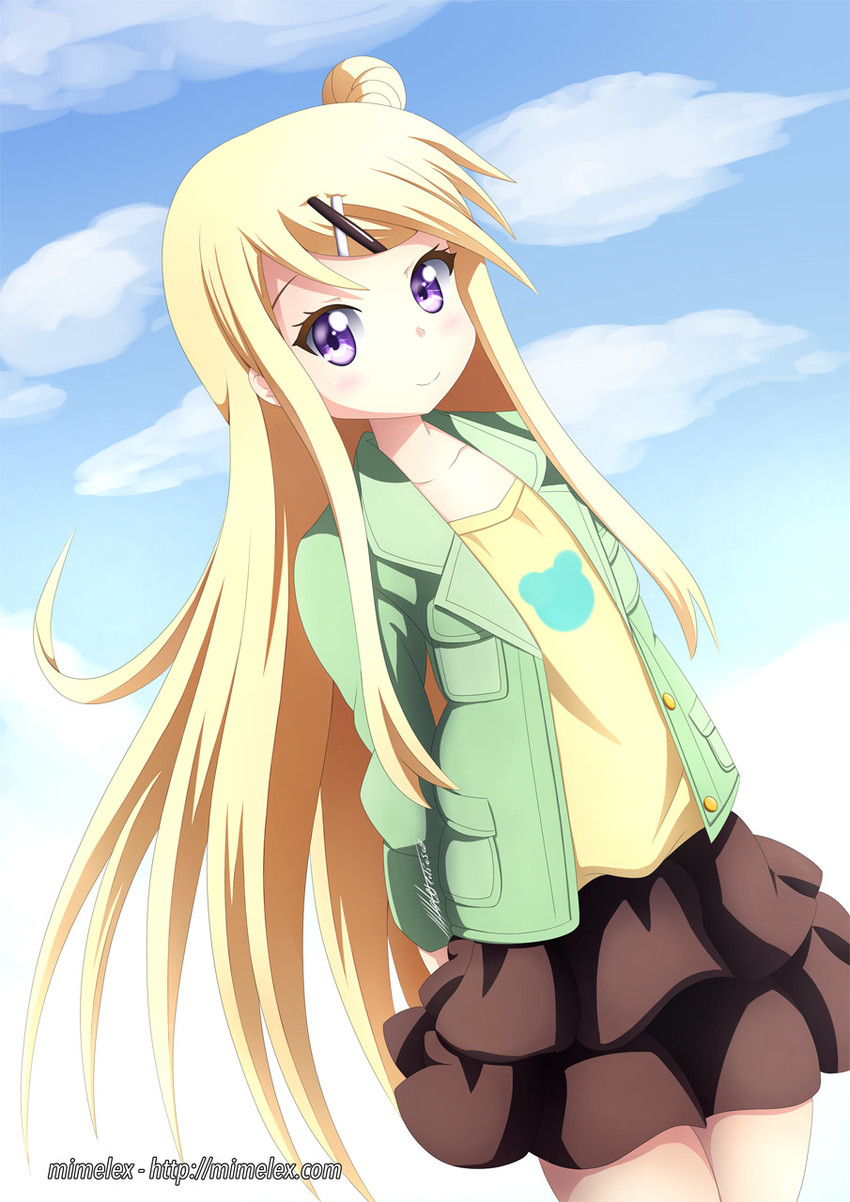 kujou karen (kin-iro mosaic) drawn by mimelex