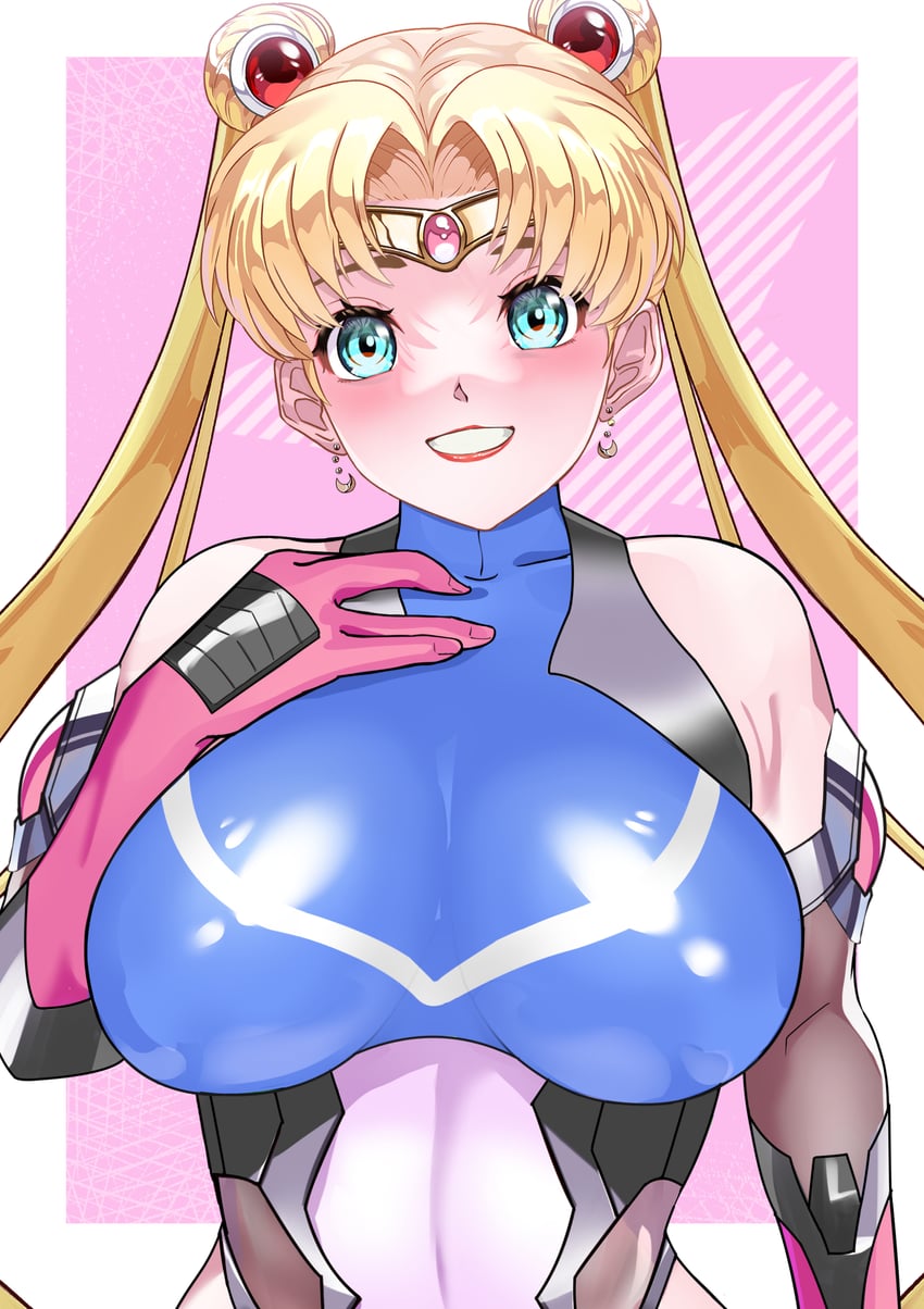 tsukino usagi and sailor moon (bishoujo senshi sailor moon and 1 more) drawn by arion_canvas