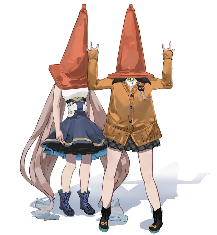 enna alouette and millie parfait (nijisanji and 1 more) drawn by vinty_(einstein_chan)
