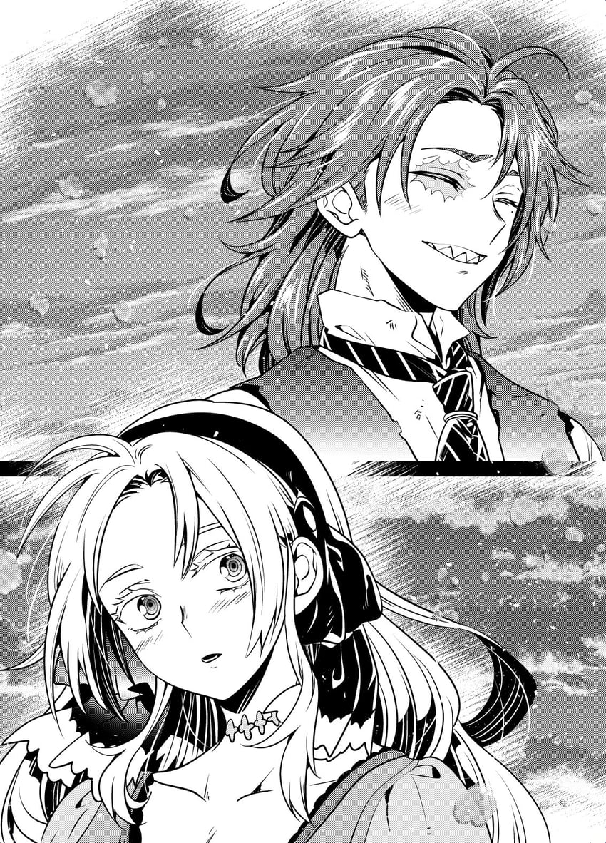 giulio gandini and anna scervino (boku no hero academia and 1 more) drawn by ikuhashi_muiko