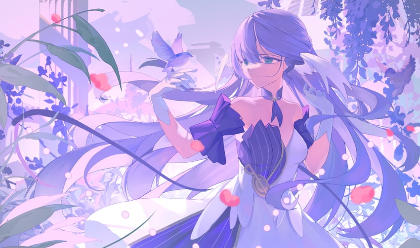 robin (honkai and 1 more) drawn by zai_xia_you_zui