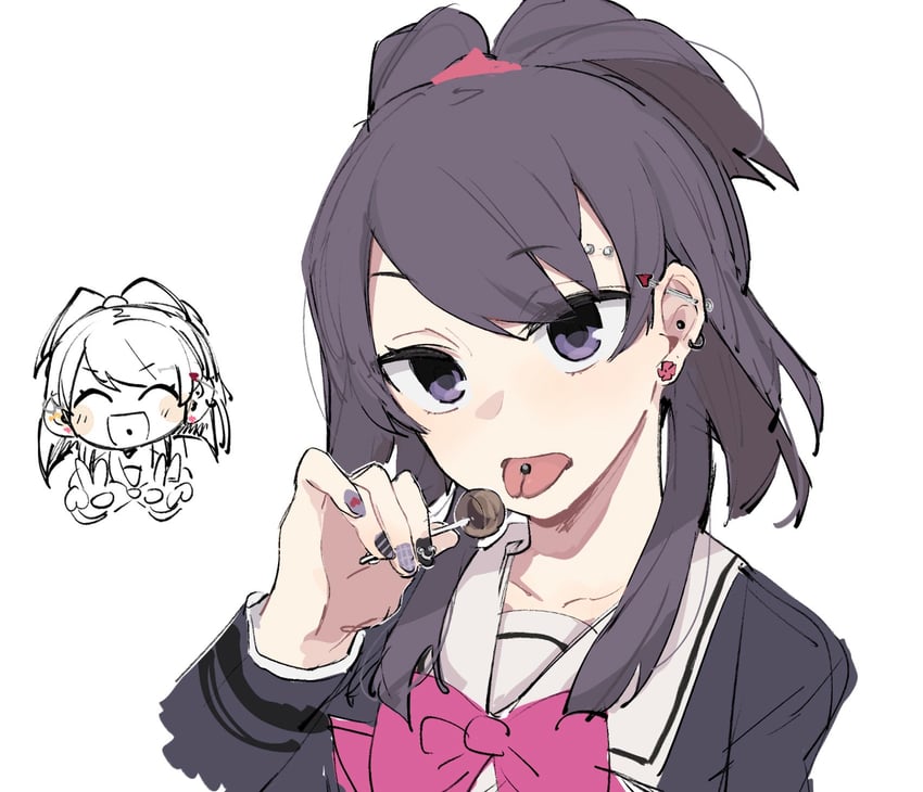 aika himena (mahou shoujo madoka magica and 1 more) drawn by an_sin