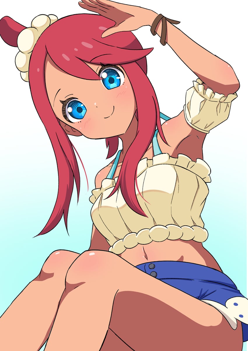 skyla (pokemon and 1 more) drawn by rono_(lethys)