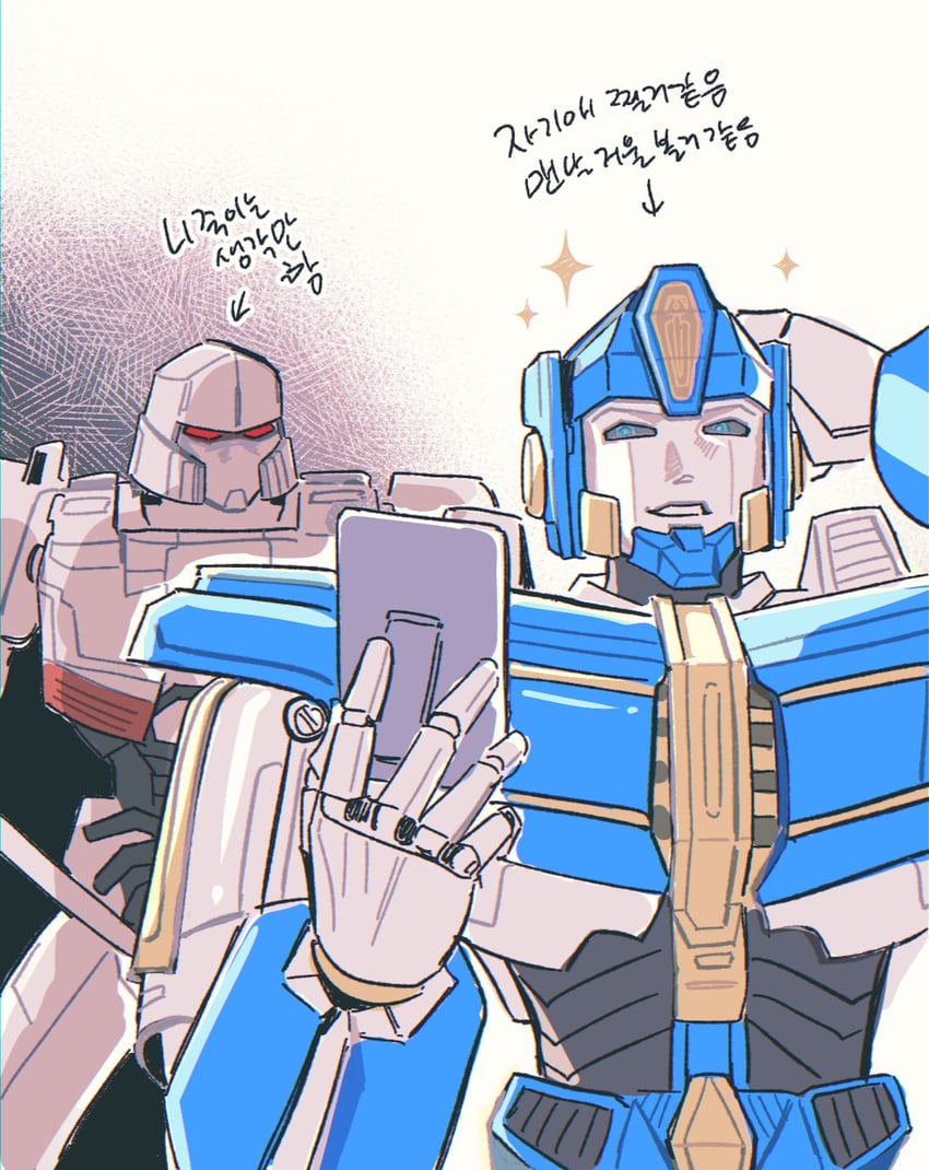 megatron and sentinel prime (transformers and 1 more) drawn by syuno_sw
