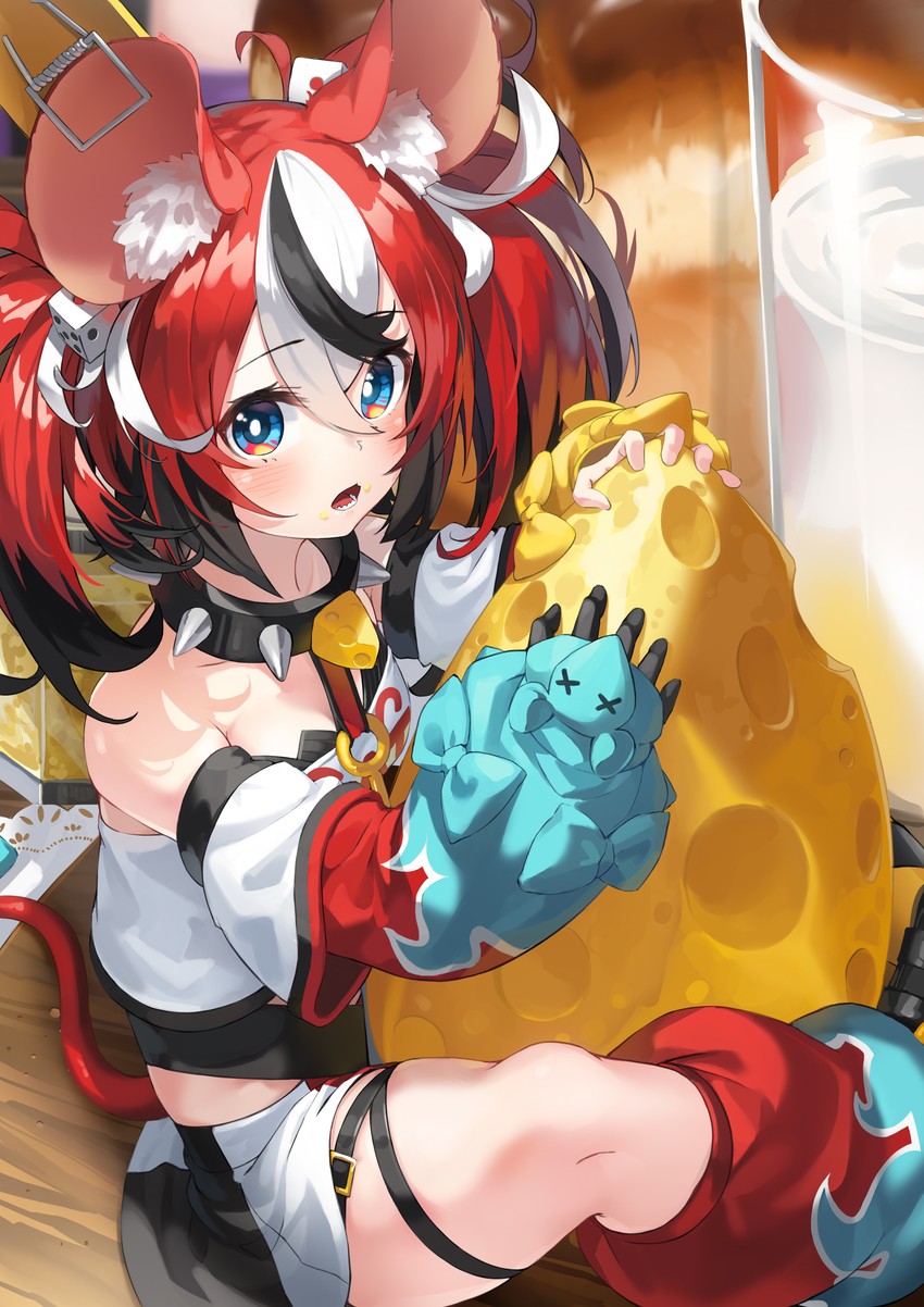 hakos baelz (hololive and 1 more) drawn by kimyo