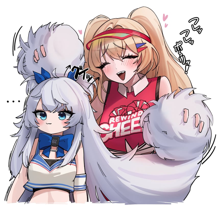 clay and poli (goddess of victory: nikke) drawn by o_o_k_i_n_a