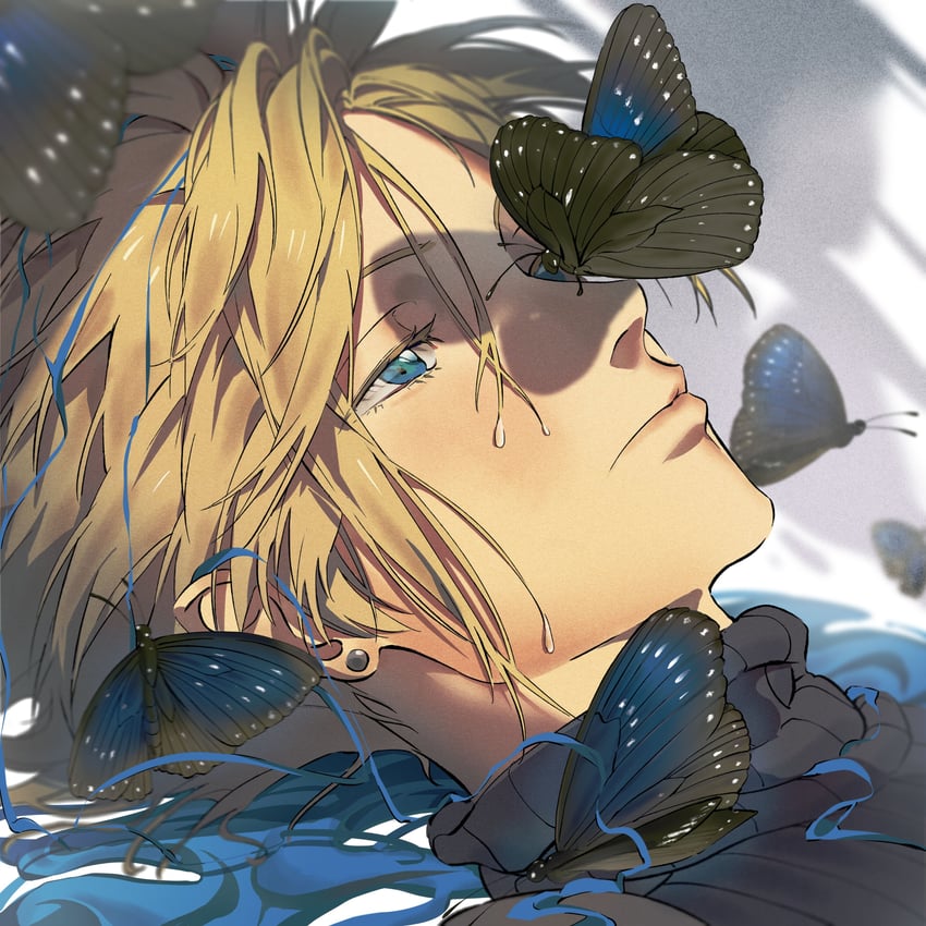 cloud strife (final fantasy and 2 more) drawn by shioajiass