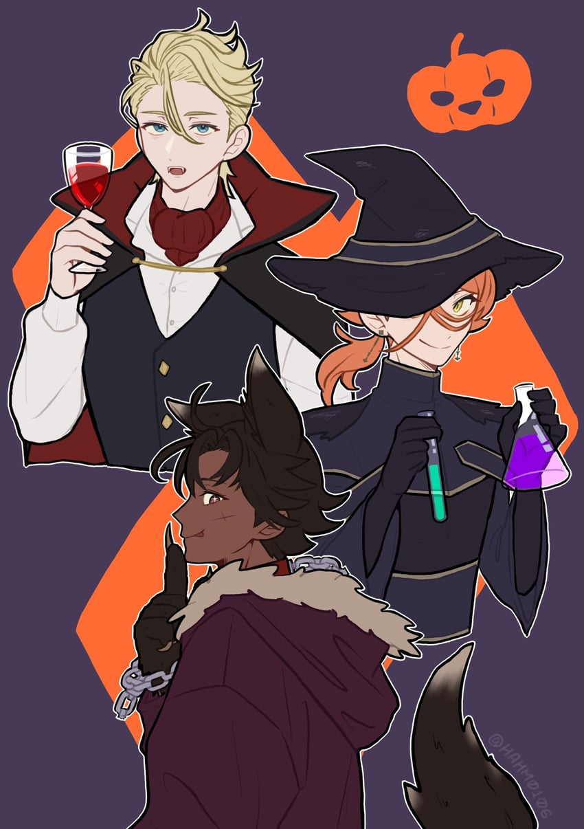 pandreo, fogado, and bunet (fire emblem and 1 more) drawn by hahm0106