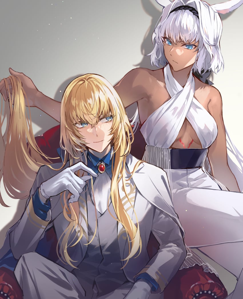 caenis and kirschtaria wodime (fate and 1 more) drawn by poppoman